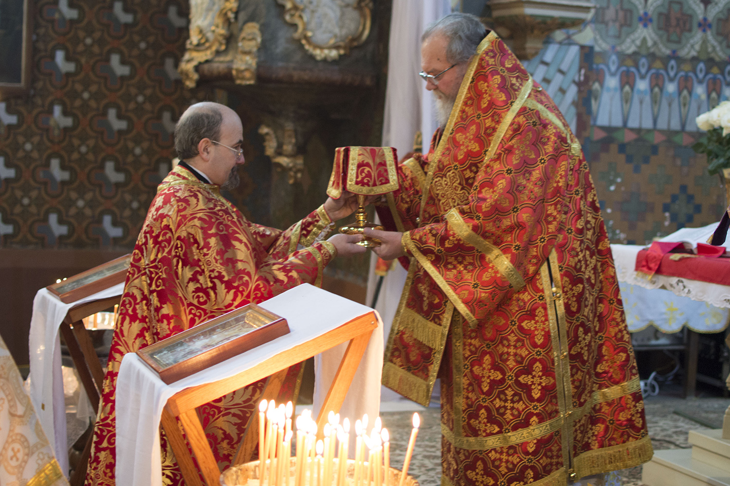 Archijerejská sv. liturgie v Milovicích 2016